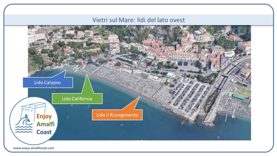 Vietri sul Mare: lidi balneari